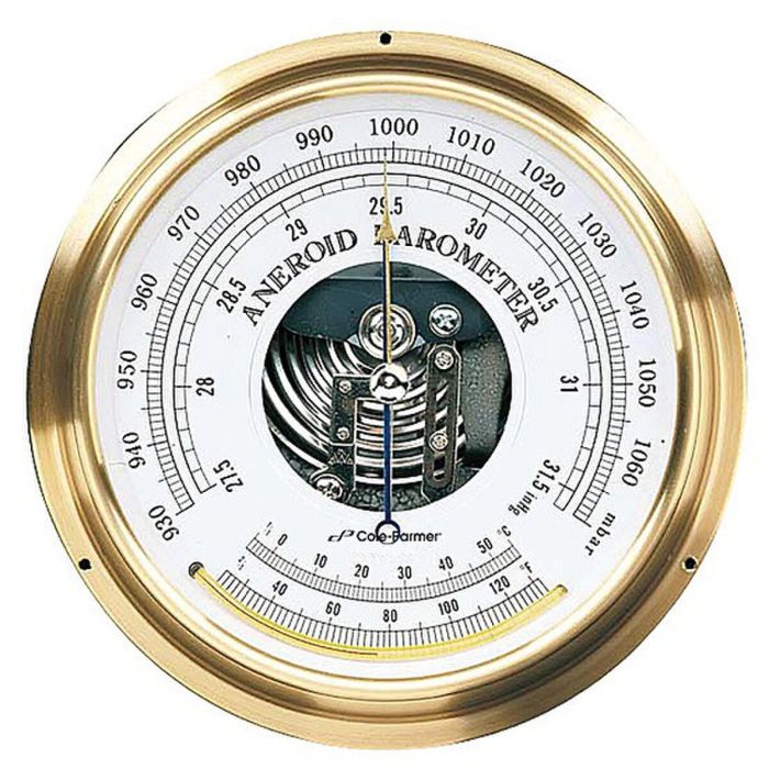 Temperature Compensated Barometer, Cole-Parmer - Barometers - A-B