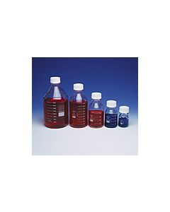 Bottles - Safety Coated, Wide Mouth, Round, Media, Type 1 Borosilicate Glass, Wheaton Lab 45's