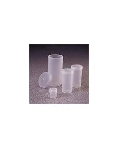 Sample Vials with Friction-Fit Covers, Low Density Polyethylene, Nalgene®