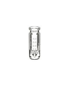 Autosampler, Micro-Vials, KG-33 Borosilicate Glass, Aluminum Seal, Ungraduated without Closure, Accuform™, Kimble