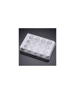Falcon® 12 Well Flat-Bottom Plates with Lids, Sterile, Corning®