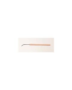 Dissecting Needles - Micro, Curved with Wooden Handle