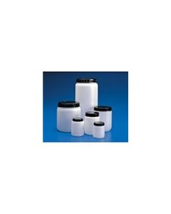 Cylindrical Jars, HDPE with Screw Closures