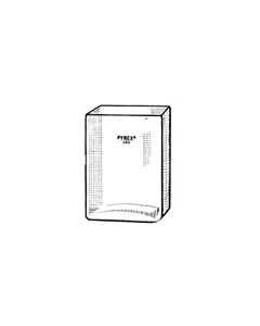 Chromatography Jar - Rectangular, Pyrex® Brand