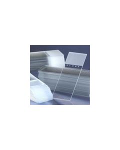 Diamond™ White Glass Microscope Slides, Frosted, Globe Scientific