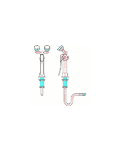 Eye Wash Fountains - Drench Hose, Deck Mounted