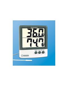 Thermometers - Big Digit, Dual Display, Minimum/Maximum Memory, Traceable, Cole-Parmer 