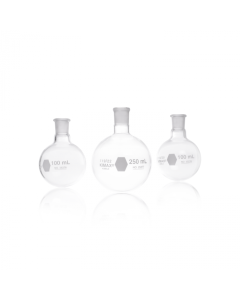 KIMBLE® KONTES® Round Bottom Short Neck Boiling Flask, 24/40, DWK Life Sciences, LLC 