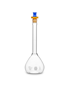 KIMBLE® KIMAX® Volumetric Flask, Polyethylene Stopper, Class A, DWK Life Sciences, LLC 