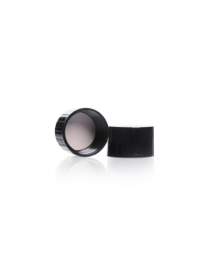 KIMBLE® Black Phenolic Caps, with, Cemented-In Rubber Liner, DWK Life Sciences, LLC 