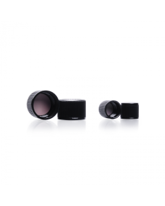 KIMBLE® Black Phenolic Screw Thread Cap with PTFE-Faced Rubber Liners, DWK Life Sciences 
