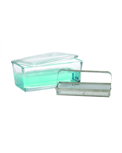 WHEATON® 50 Slide Unit Staining Dish, with Stainless Steel Rack, DWK Life Sciences, LLC 
