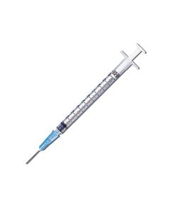 Tuberculin Syringe w/ Needle, Becton Dickison