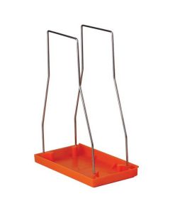 Clavies® Biohazard Bag Holder & Cover, Bel-Art Products 