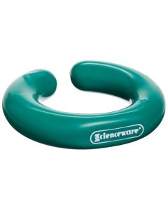 “C” Shape Open Lead Ring Flask Weights with Vikem Vinyl Coating, Bel-Art Products 