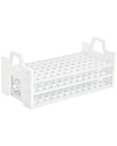  Polypropylene Stack Rack Test Tube Rack, Bel-Art Products 