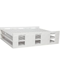 Radioimmunoassay Tube Rack, Polylpropylene, Bel-Art Products 