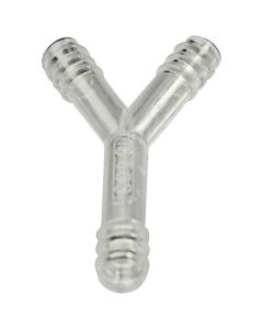 Polypropylene (Y) Tubing Connectors, Autoclavable, Bel-Art Products 