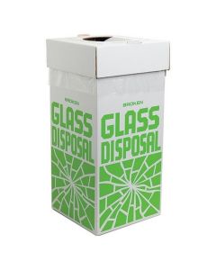 Cardboard Disposal Carton For Glass, Benchtop & Floor Model, Bel-Art Products 