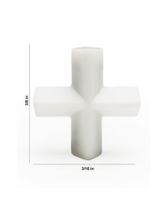 Spinplus® Teflon® Coated White Magnetic Stir Bar, Bel-Art Products 