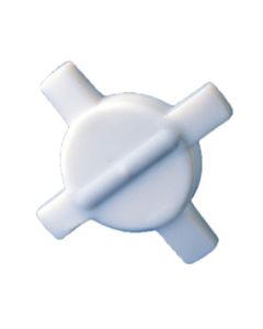 Spinstar® Teflon® Coated White Magnetic Stir Bar, Bel-Art Products 