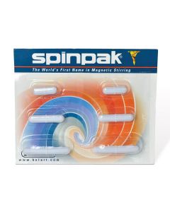 Spinpak® Assortment Pack of 6 Spinbar® Teflon® Coated Octagon Magnetic Stir Bar, Bel-Art Products 