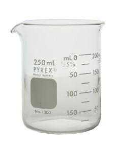 PYREX® Griffin Low Form Beaker, Double Scale, Graduated, Corning Life Sciences 