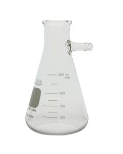 PYREX® Filtering Flasks with Sidearm Tubulation, Heavy Wall, Type I Class A, Borosilicate Glass, Corning Life Sciences 