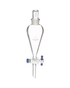PYREX® Squibb Separatory Funnel, PTFE Product Standard Stopcock, Glass Standard Taper Stopper, Corning Life Sciences 