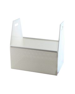 Rectangular HDPE Dipping Basket with Side Handles, Dynalon Labware 