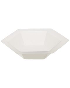 Hexagonal Polystyrene Weighing Dishes, Anti-Static, Eagle Thermoplastics 