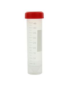 Centrifuge Tubes/Containers, Universal, 50mL, Screw Cap, Conical Bottom, Self-Standing, Globe Scientific