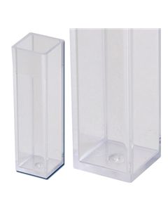 Kartell Cuvettes, 4 Clear Sides Macro, Dynalon Labware 