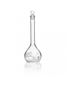 KIMBLE® KimCote® Volumetric Flask, Class A, with Pennyhead Glass Stopper, Heavy Duty, DWK Life Sciences, LLC 