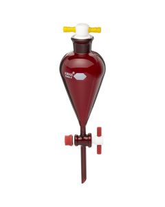 KIMAX® RAY-SORB® Separatory Funnel with PTFE Stopper, DWK Life Sciences, LLC 