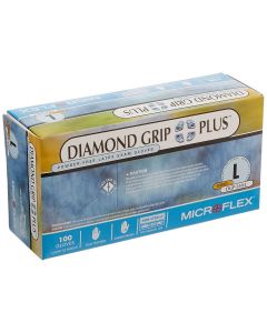 Microflex Diamond Grip Plus™ Latex Gloves, Natural Color, Ansell Healthcare 