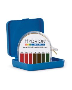 Hydrion MicroFine pH Paper, Short Range, Micro Essneital 