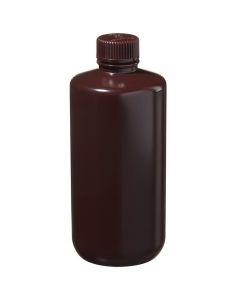 Nalgene® Narrow-Mouth Amber HDPE Lab Quality Bottle, Thermo Fisher Scientific 