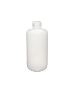 Nalgene Fluorinated Narrow-Mouth HDPE Bottle With Closure, Thermo Fisher Scientific 