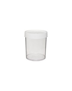 Wide-Mouth Straight-Sided PMP Jars with White Polypropylene Screw Closure, Nalgene®, Thermo Fisher Scientific 