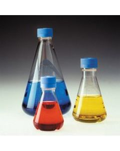 Nalgene™ Sterile Erlenmeyer Flasks with Baffled & Plain Bottom, Vented Single-Use PETG, Thermo Fisher Scientific 