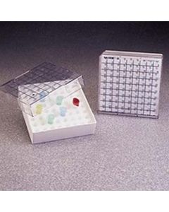 Cryo Storage Boxes - Microcentrifuge Tube, Polycarbonate, Nalgene®, Thermo Fisher Scientific 