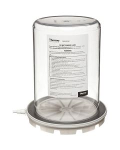 Nalgene™ Vacuum Chamber with Transparent Polycarbonate (PC) Bell Jar, Gasketed White Polycarbonate (PC) Vacuum Plate, Thermo Fisher Scientific 