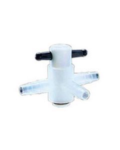 Stopcocks - Three-Way, Polypropylene, Teflon® TFE Plug, Nalgene®, Thermo Fisher Scientific 
