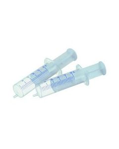 Disposable Luer-Slip Plastic Syringes ~ Lubricant-Free, National Scientific 