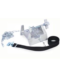 Ohaus Gas Cylinder Clamp Supports, Cast Aluminum, Ohaus Corporation 