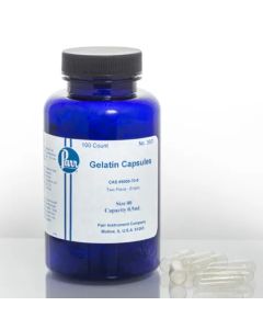 Gelatin Capsules - Parr Instrument Company 