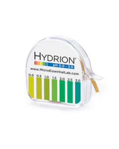 Hydrion Short Range Single Roll Dispenser pH Paper Micro Essential 