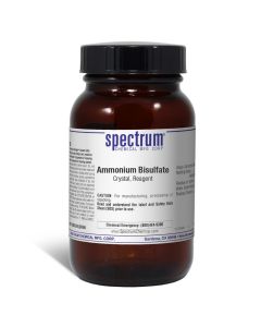Ammonium Bisulfate, Crystal, Reagent, Spectrum Chemical Mfg. Corp. 